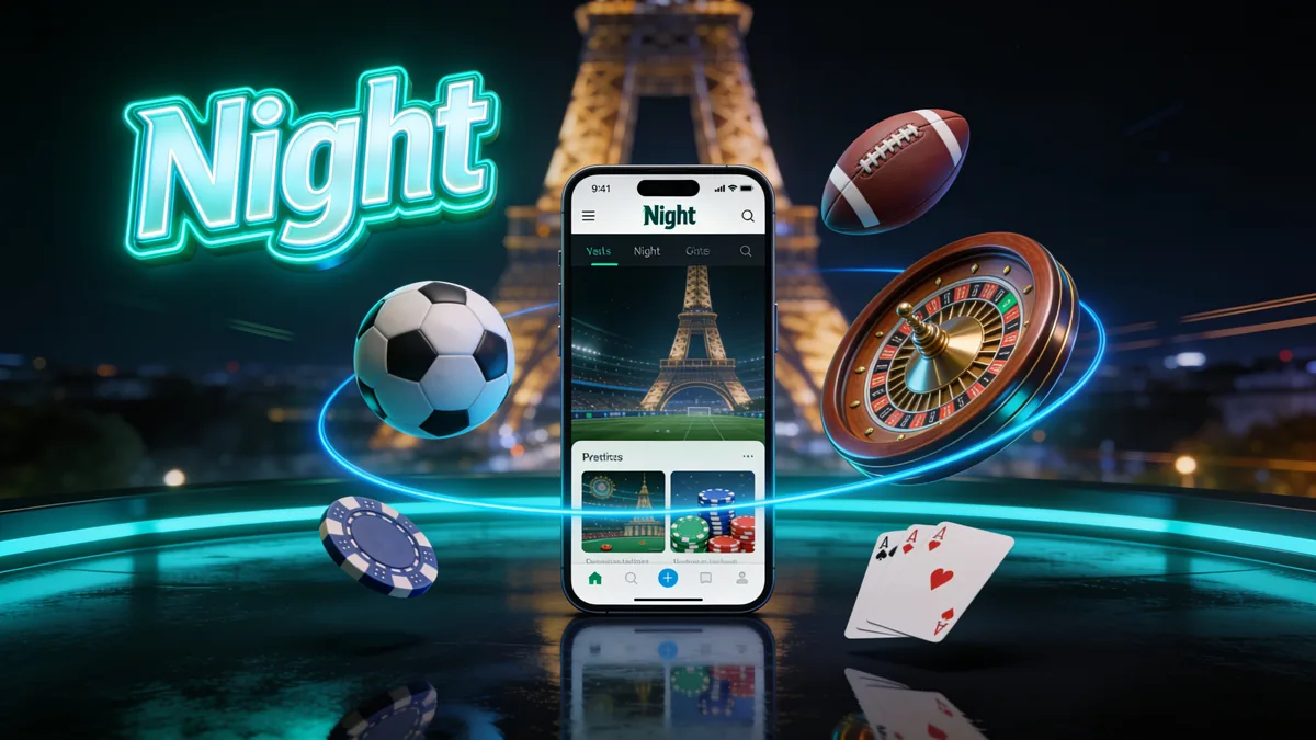 night casino en France — Captures d'écran de l'application Casino Night
