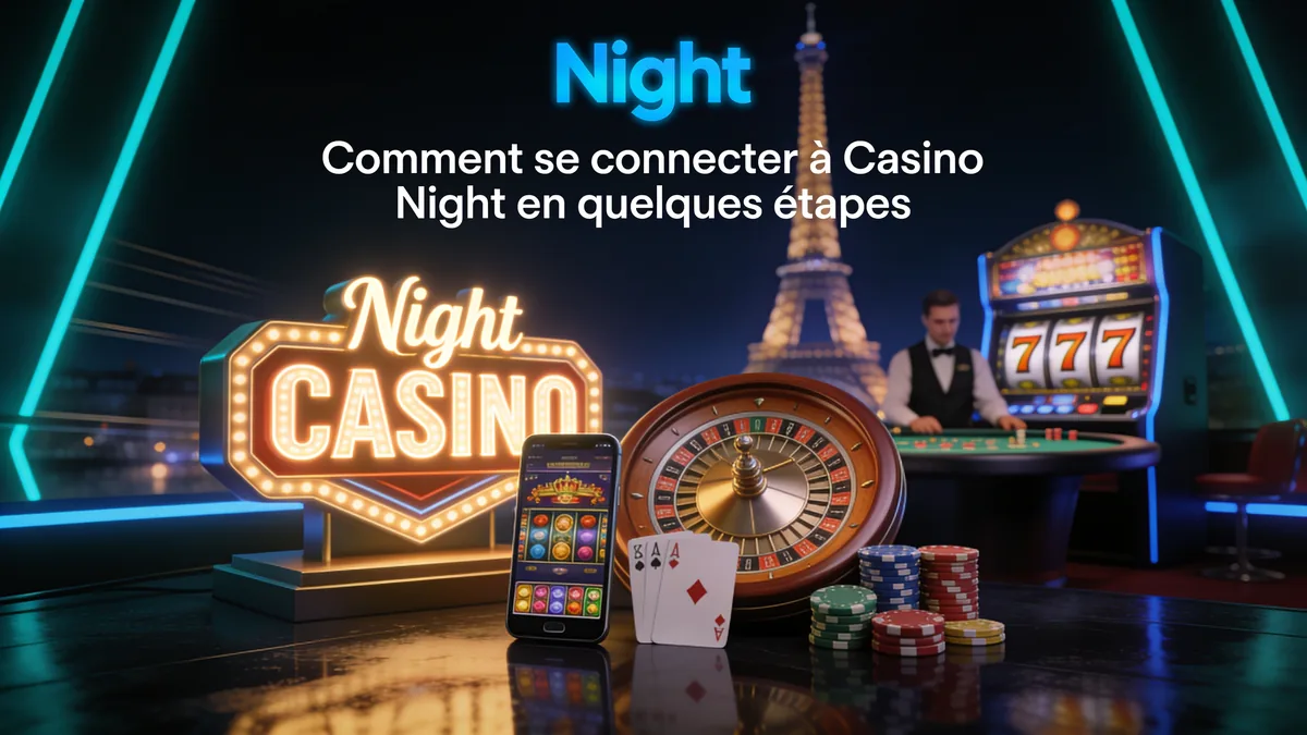 night casino en France — Comment se connecter à Casino Night en quelques étapes